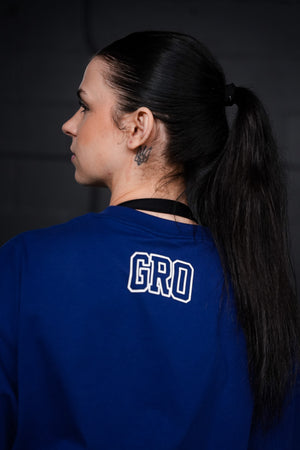 Varsity Pump Cover in Deep Royal