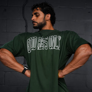 Varsity Pump Cover in Forest Green