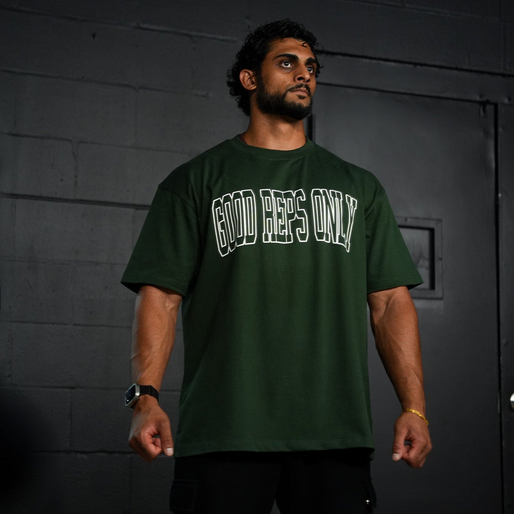 Varsity Pump Cover in Forest Green
