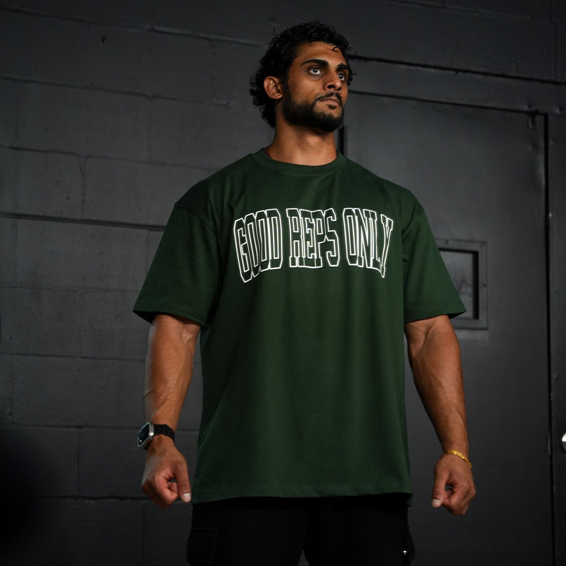 Varsity Pump Cover in Forest Green
