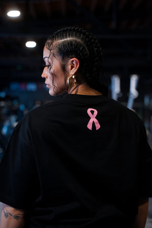 Breast Cancer Awareness Varsity Pump Cover