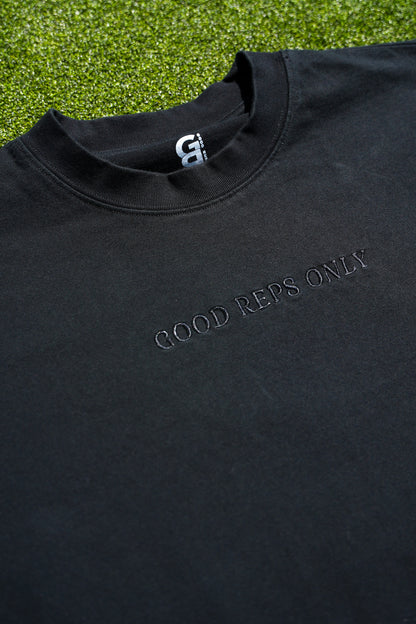 GOOD REPS ONLY Pump Cover in Black