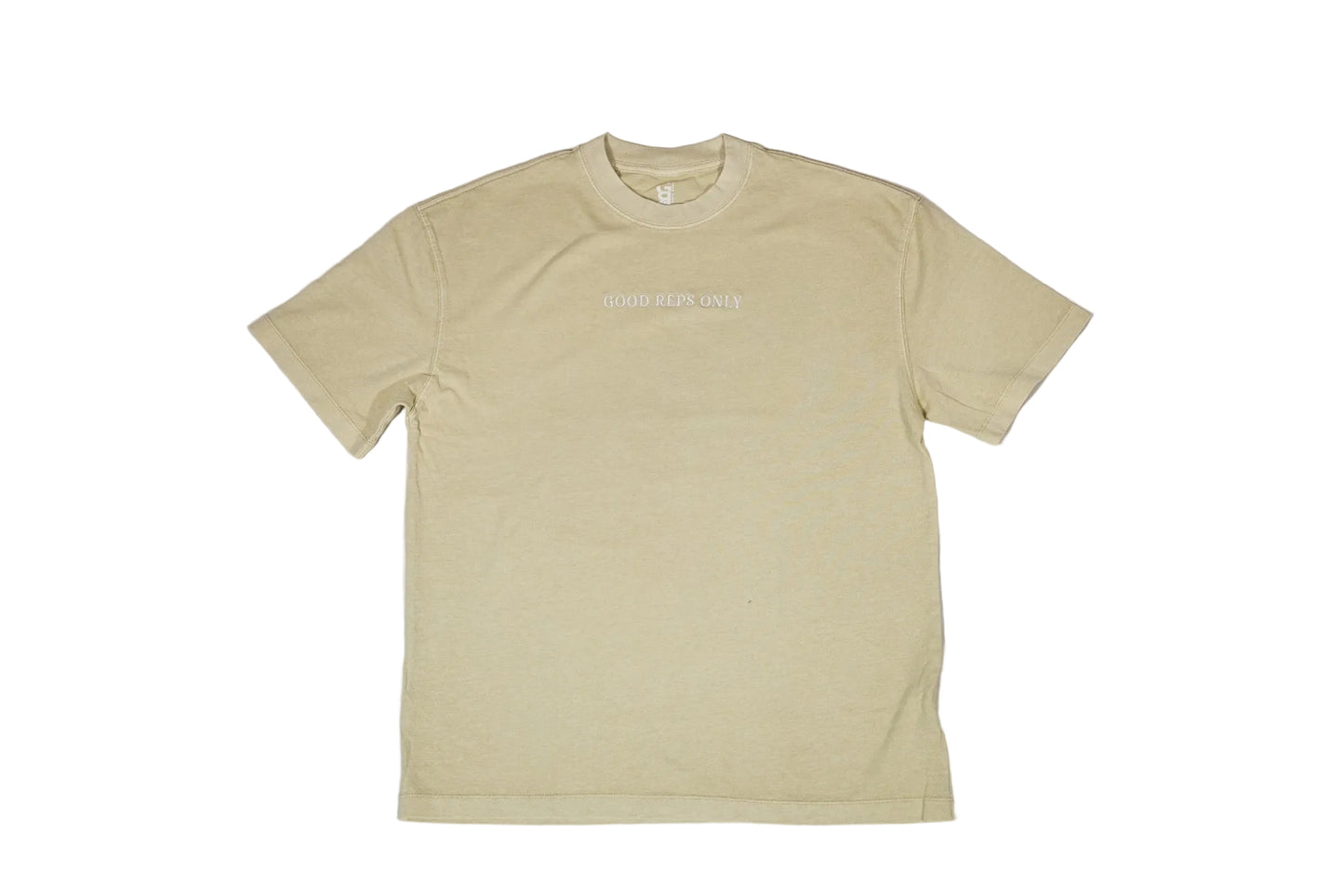 GOOD REPS ONLY Pump Cover in Washed Beige