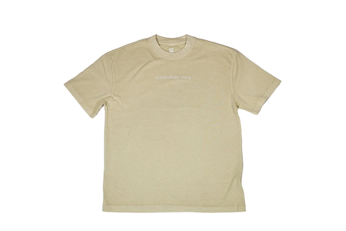 GOOD REPS ONLY Pump Cover in Washed Beige