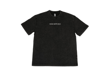 GOOD REPS ONLY Pump Cover in Washed Black